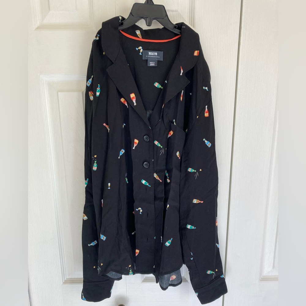 Anthropologie - Maeve collared shirt - small